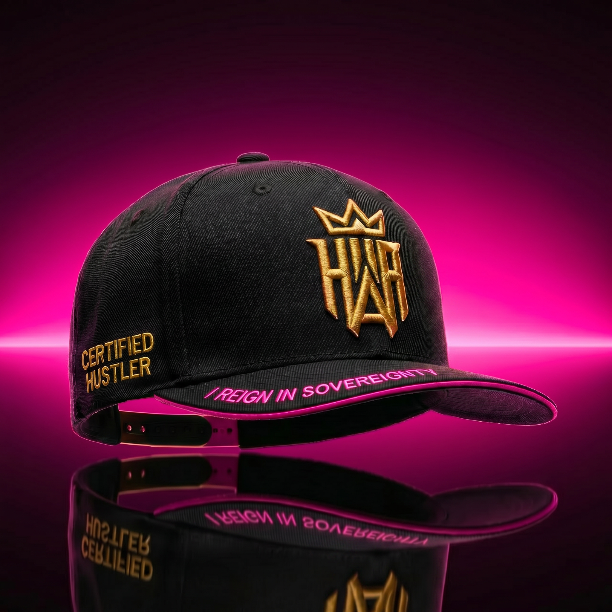 Hollywood Alicee "Certified Hustler" Snapback Cap