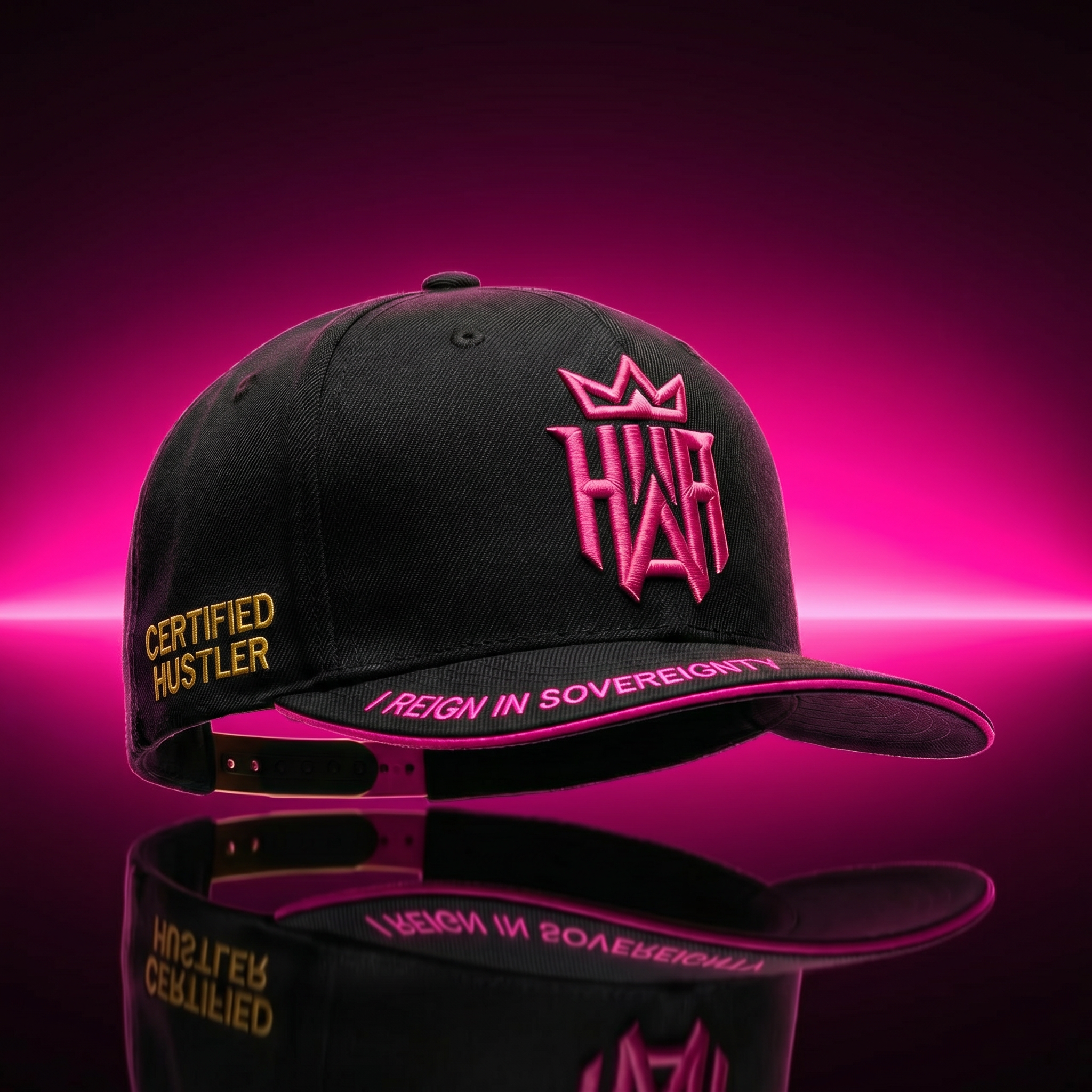 Hollywood Alicee "Certified Hustler" Snapback Cap