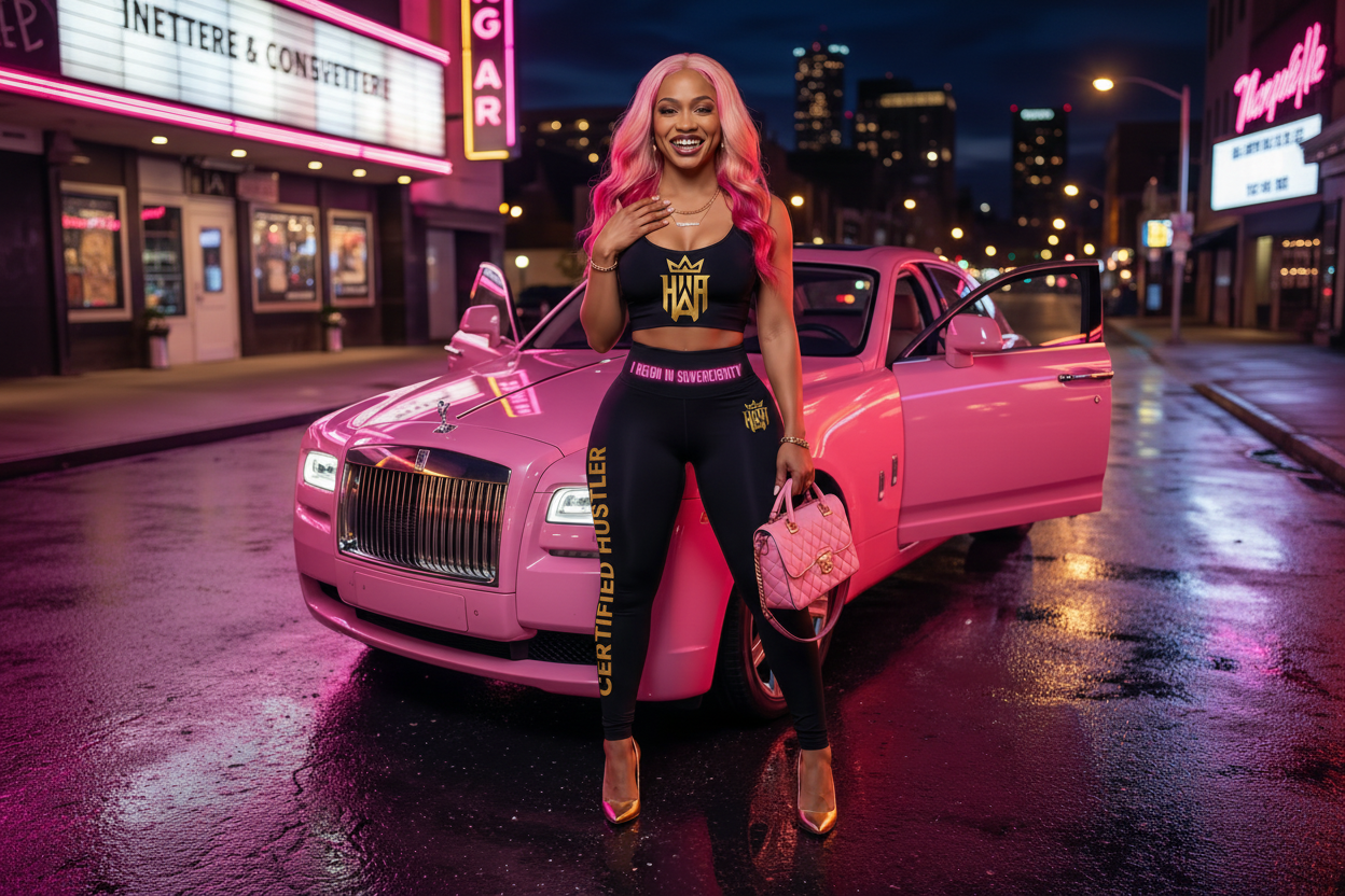 HWA Certified Hustler Set – Sports Bra & Leggings